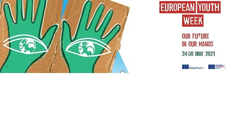 Image promoting European Youth Week 2021 event