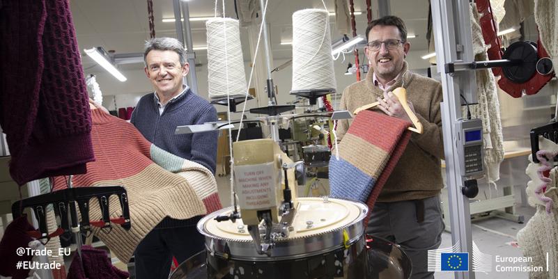 IrelandsEye knitwear - view of production