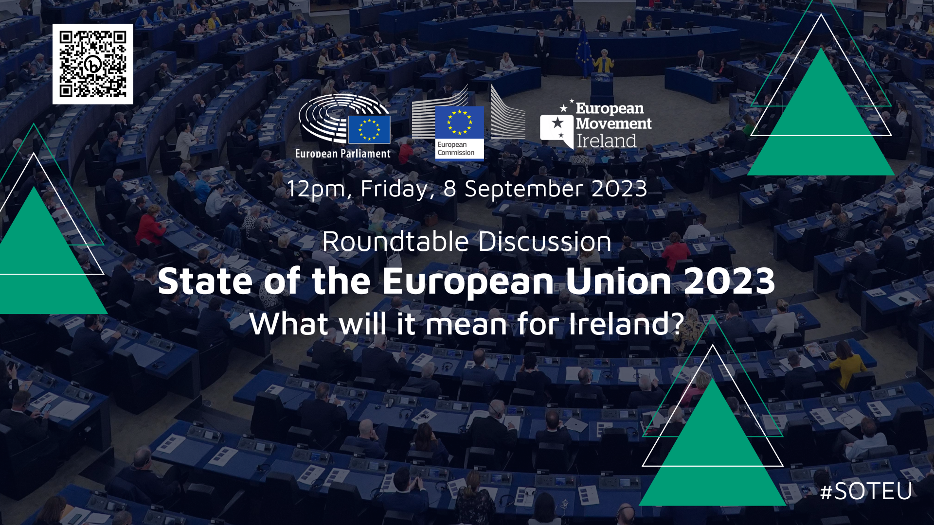 Promo image for SOTEU roundtable discussion on 8 September 2023
