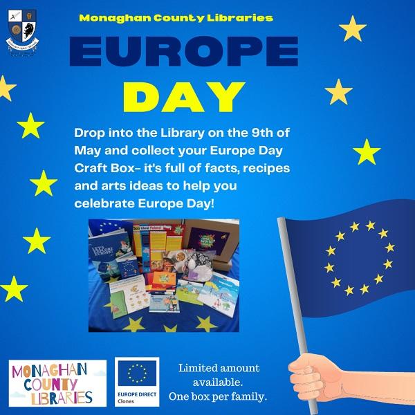 Visual promoting Clones EDIC' Europe Day boxes