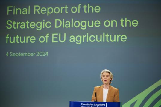 President von der Leyen at the launch of the final report of the Strategic Dialogue on the future of EU Agriculture