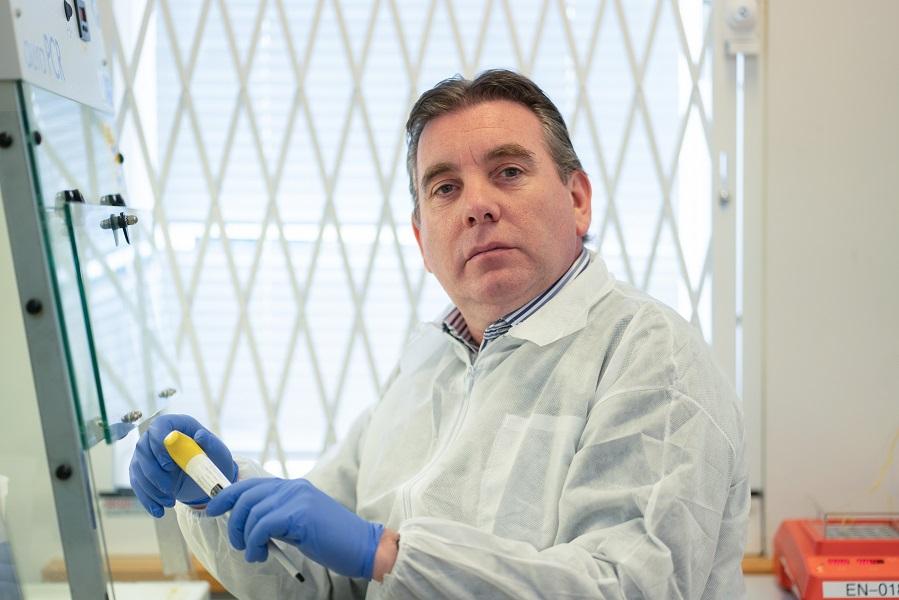 Gary Keating, Chief Technology Officer at HiberGene Diagnostics which received EU funding to develop a rapid diagnostic test for Covid-19 