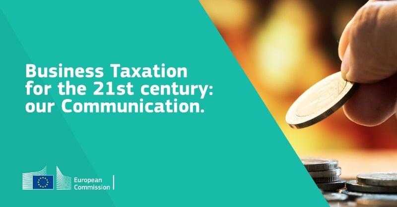 Image with text: Business Taxation for the 21st century