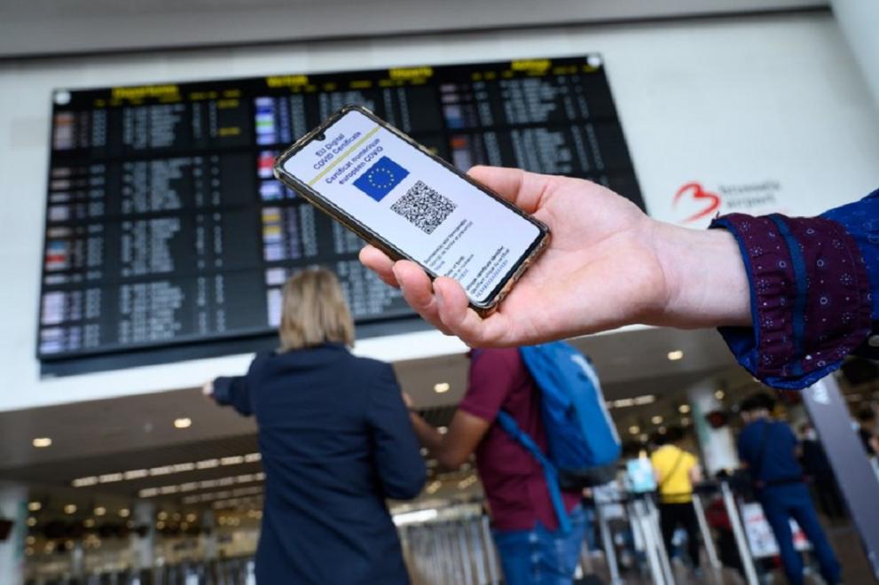 EU Covid Digital Cert - airport check