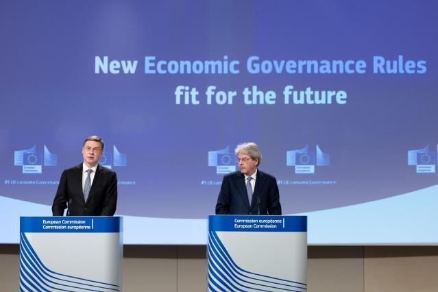 Executive Vice President Valdis Dombrovskis and Commissioner Paolo Gentiloni presenting the proposals