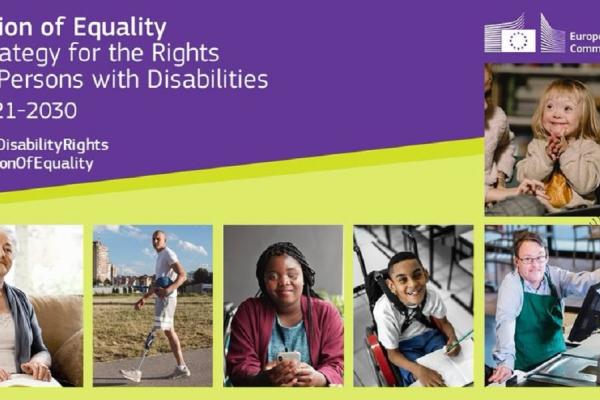 Image about the new strategy on the rights of persons with disabilities