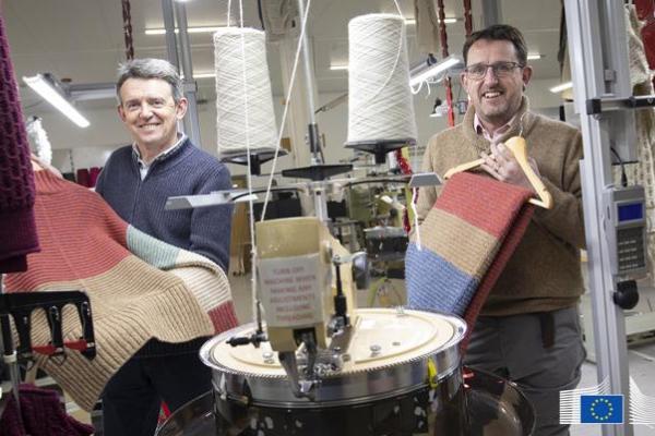 IrelandsEye knitwear - view of production