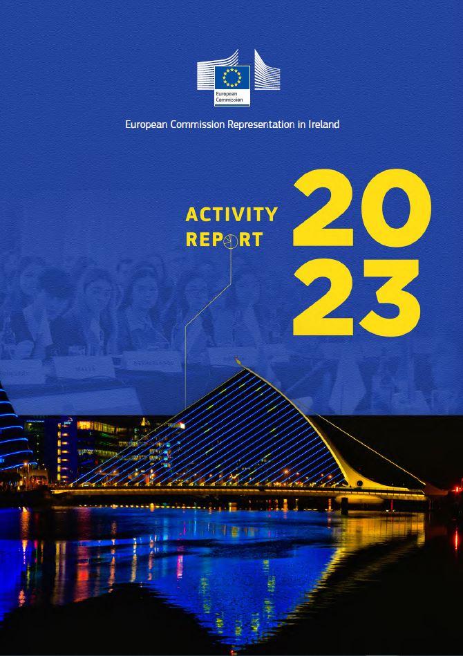 European Commission Representation in Ireland: Activity report 2023 - cover